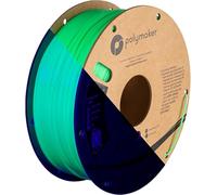Polymaker Filamento in ABS neon da 1,75 mm, colore verde fluo, per stampante 3D, resistente al calore, 1 kg, resistente ai raggi UV, 1,75 mm, forte e durevole, precisione dimensionale +/- 0,03 mm