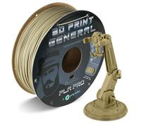 Polymaker Filamento PLA PRO da 1,75 mm, stampa 3D, generale, piatto, scura, bobina da 1 kg, filamento PLA PRO resistente e ad alta rigidità, filamento PLA FDE per stampa 3D