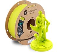 Polymaker HT-PLA-GF Filamento 1,75 mm Verde strumento elettrico, PLA ad alta temperatura per stampa 3D, resistente al calore fino a 150 °C, facile da stampare, facile da ricottura, funziona con la