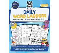 Polymath Panda Daily Word Ladders and Vocabulary Builder for Grades (Tascabile)