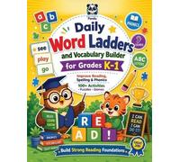 Polymath Panda Daily Word Ladders and Vocabulary Builder for Grades (Tascabile)