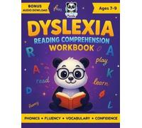 Polymath Panda Dyslexia Reading Comprehension Workbook Ages 7-9 (Tascabile)