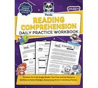 Polymath Panda Reading Comprehension Grade 4 Daily Practice Workbook (Tascabile)