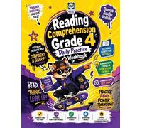 Polymath Panda Reading Comprehension Grade 4 Daily Practice Workbook (Tascabile)