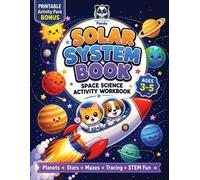 Polymath Panda Solar System Book for Kids 3-5 Space Science Activity (Tascabile)