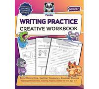 Polymath Panda Writing Practice Creative Workbook for Grade 1 (Tascabile)