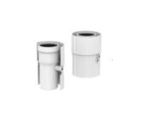 POLYMAX Partenza Verticale Coassiale Con Prelievo Fumi Mad.003 Adattabile a Baxi Argo Roca 60-100 PP/PP