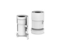 POLYMAX Partenza Verticale Coassiale Con Prelievo Fumi Mad.005 Adattabile a Vaillant 60-100 PP/PP