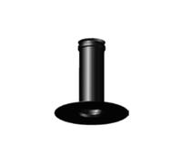 Polymaxacciai Raccordo Copriforo Telescopico - Nerino Plus MS - Acciaio vetroporc. Ø 080/100