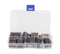 Polymer Clay Cutters 24 Shapes, Hollow Punch Cutter for Leather and Polymer Clay, Precision Steel DIY Hole Punch Tool with Storage Box for Earrings Phone Holsters Belts