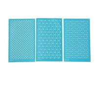 Polymer Clay Silk Screen Stencils Colorful Signs Exercise Hands On Skills for DIY Wood Canvas Glasses Shopping Bags (219 220 221)