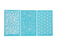 Polymer Clay Silk Screen Stencils Colorful Signs Exercise Hands On Skills for DIY Wood Canvas Glasses Shopping Bags (211 212 215)