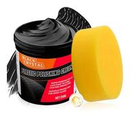 Polymer Trim Refreshing Agent - 150g Inside Maintenance Cleanser, Shielding Console Glaze Luxury Liquid, Discolored Elastomer Component Renovation | bumper Pickups Automotive Tyres Headlamp Rim Balm