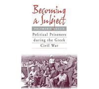 Polymeris Voglis Becoming a Subject (Copertina rigida)