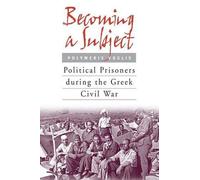 Polymeris Voglis Becoming a Subject (Tascabile)