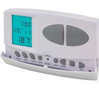 Polypool Cronotermostato settimanale / giornaliero digitale Display LCD Retroilluminato Funzione Anti Congelamento - 1465