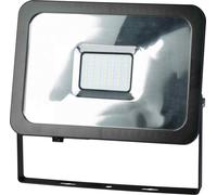 POLY POOL - PP3133 Proiettore Luce LED da Esterno Portatile 50W 4200LM - Faretto LED da Esterno Impermeabile - Staffa di Fissaggio Regolabile - Faro LED Esterno da Garage Cantiere Campeggio Portatile