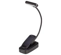 POLYPOOL - PP3113 Lampada Lettura Luce LED Ricaricabile Notturna ClippyLux - Lampada Da Lettura Con Pinza Portatile - Lampadina Lettura Elettrica Carica USB