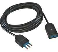 Polypool Prolunga elettrica 5 metri 2P+T 10A colore Nero PP0382.1Q