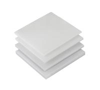 Polypropylene Sheets Durable PP Plastic for DIY, Industrial, and Home Projects 4PCS(100x150x2mm)