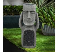 Polyresin Isola di Pasqua Statua Cta Akivi Moai Monolith Scultura Figurine
