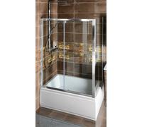 Polysan Deep anta della parete vasca 90 cm 1 anta cromo lucida/vetro trasparente MD3316