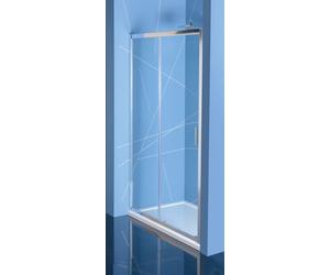 Polysan Easy Line porta doccia 100 cm scorrevole cromo lucida/vetro trasparente EL1015