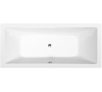 Polysan Krysta vasca da bagno rettangolare 180x70 cm bianco 72906