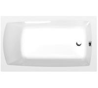 Polysan Lily vasca da bagno rettangolare 120x70 cm bianco 25111