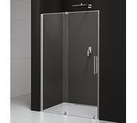 Polysan Rolls Line porta doccia 120 cm scorrevole cromo lucida/vetro trasparente RL1215