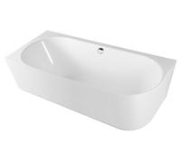 Polysan Sussi vasca da bagno freestanding 149.5x70.5 cm ovale bianco 93231L