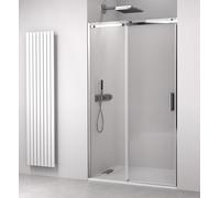Polysan Thron Line porta doccia 140 cm scorrevole cromo lucida/vetro trasparente TL5014