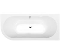 Polysan Viva vasca da bagno angolare 180x75 cm destra bianco 72129M
