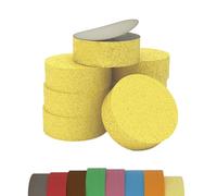 PolySound Sylo High End - Set di 8 ammortizzatori in silomero, per una qualità audio chiara su subwoofer e altoparlanti da 2 a 6 kg, colore: Giallo