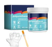 Polyurethane Waterproof Coating,Waterproofing & Leakage Repairing Eco-Friendly Coating,Leak Repair Sealant for Roofs,Walls,Garden,Gutter,Concrete Cracks Holes Leak Repair (Gray)