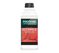 Polyvine Tropical Scumble Glaze - Smalto acrilico trasparente per ambienti caldi dai 21 ° C +, effetto olio, decorativo, a base d'acqua, traslucido, per lavaggio, marmorizzazione e punteggiatura, 1