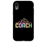 Pom Cheer Coaching Apprezzamento Poms Cheerleader Coach Custodia per iPhone XR