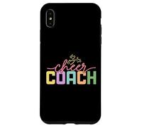 Pom Cheer Coaching Apprezzamento Poms Cheerleader Coach Custodia per iPhone XS Max