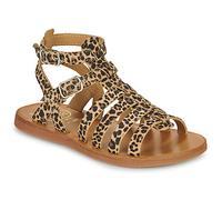 Pom d'Api Sandali bambini PLAGETTE GLADIATOR in Marrone 26