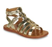 Pom d'Api Sandali bambini PLAGETTE GLADIATOR in Oro 34