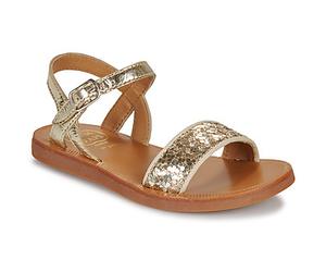 Pom d'Api Sandali bassi PLAGETTE BUCKLE TAO in Oro 32