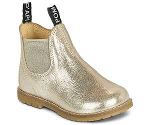 Pom d'Api Stivaletti bambini BOB JOD ZIP in Oro 26