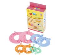 Pom Pom Maker 4 Taglie Pompom Maker Set Per i bambini fai da te a maglia mestiere strumento Fluff sfera Weaver Maker