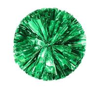 Pom Poms For Cheerleading - 30cm Large Girls Kids Poms For Dance Teams | Easy To Work Cheerleading Props With Finger-Friendly Rings, 30cm/11.8inch Foil Sport Team Spirit Cheering Items For Squad Team