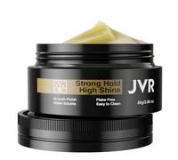 Pomade, gel per capelli da uomo, JVR estremamente resistente, a base d'acqua, forte tenuta e lucentezza elevata, senza forfora, facile da lavare, migliora la forza dei capelli, per tutti i tipi di