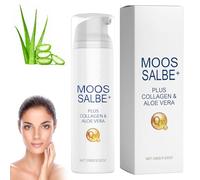 Pomata muschio PLUS, crema contro le rughe, attiva riparazione della pelle pomata muschio, pomata muschio viso Vincitore del test delle rughe, crema idratante viso, unguento lievito naturale crema