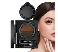 Pomata per sopracciglia - Pomata del sopracciglio | Crema per sopracciglia a doppia estremità | Mascara per sopracciglia a due colori | multifunzionale per rivestimento a due teste, polvere per