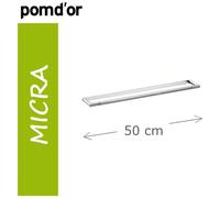 Pomd'or - Portasalviette Collezione Micra - 50 Cm Cromo