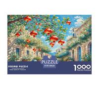 Pomegranate Blossom Puzzle Impossible 1000 Pezzi Decorazione Per La Casa. Rilassamento E Intelligence Per Adulti E Bambini Da 12 Anni 38x26cm/1000pcs