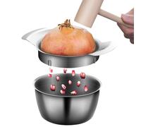 Pomegranate Peeler - Peeling Tool | Peeling Tool Set | Pomegranate Peeling Machine | Easy Removal Kitchen Gadget For Home, Stainless Steel Pomegranate Peeling Machine With Bowl